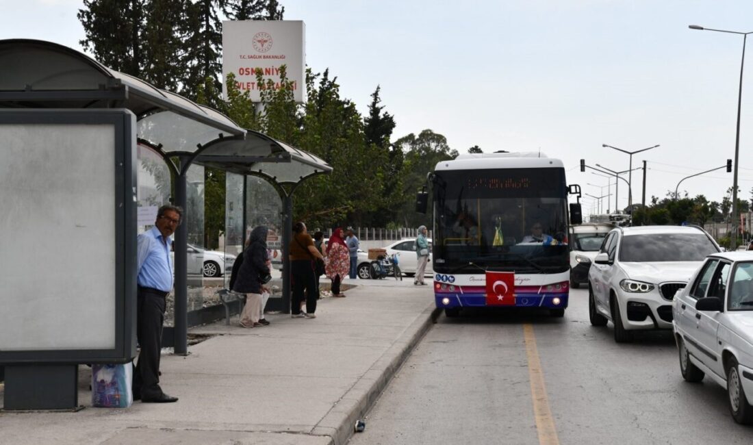 Osmaniye Belediyesi tarafından şehir içindeki toplu ulaşımı güçlendirmek ve daha