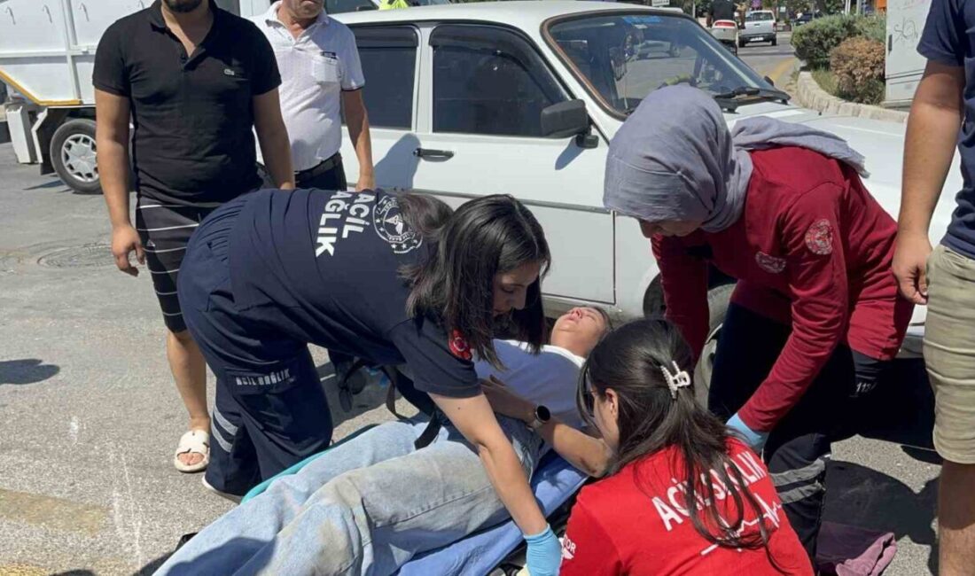 Muğla’nın Menteşe ilçesinde otomobil ile motosikletin çarpışması sonucu hamile olduğu