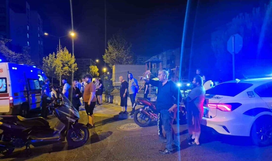 Tekirdağ Kapaklı ilçesinde kavşakta otomobil ile motosikletin çarpışması sonucu meydana