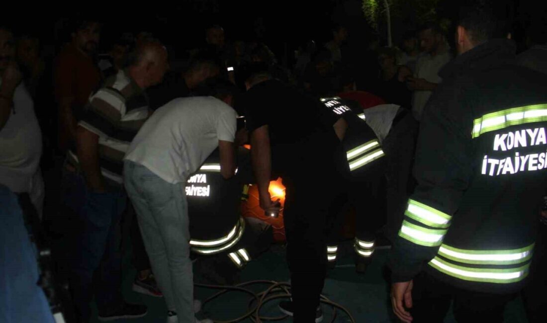 Konya’nın Beyşehir ilçesinde oyun parkında oynayan 4 yaşındaki çocuğun ayağına