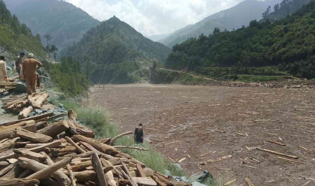 Pakistan’ın kuzeyinde şiddetli muson yağmurlarının yol açtığı seller nedeniyle son