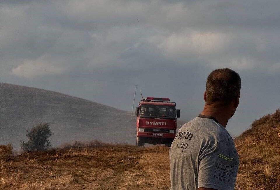 Marmara Denizi’nde bulunan Paşalimanı Adası’nda sabah saatlerinde yangın başladı. Sadece