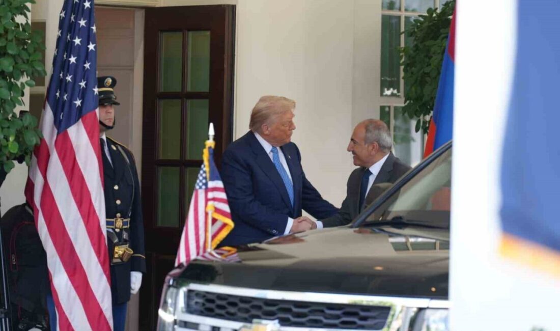 Ermenistan Başbakanı Nikol Paşinyan, ABD Başkanı Donald Trump ve Cumhurbaşkanı