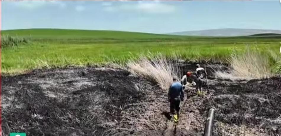 Köylülerin su borularını tahrip ettiği iddiası üzerine Patnos ilçesinde 7