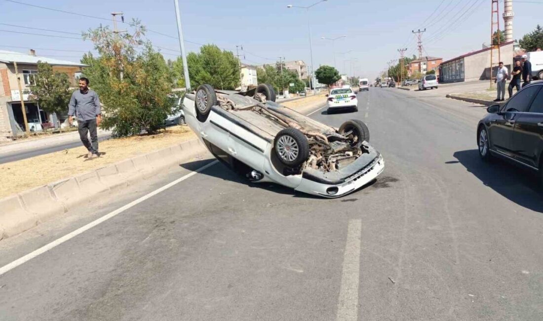 Ağrı’nın Patnos ilçesinde Van Bulvarı Dörtyol kavşağı yakınlarında meydana gelen