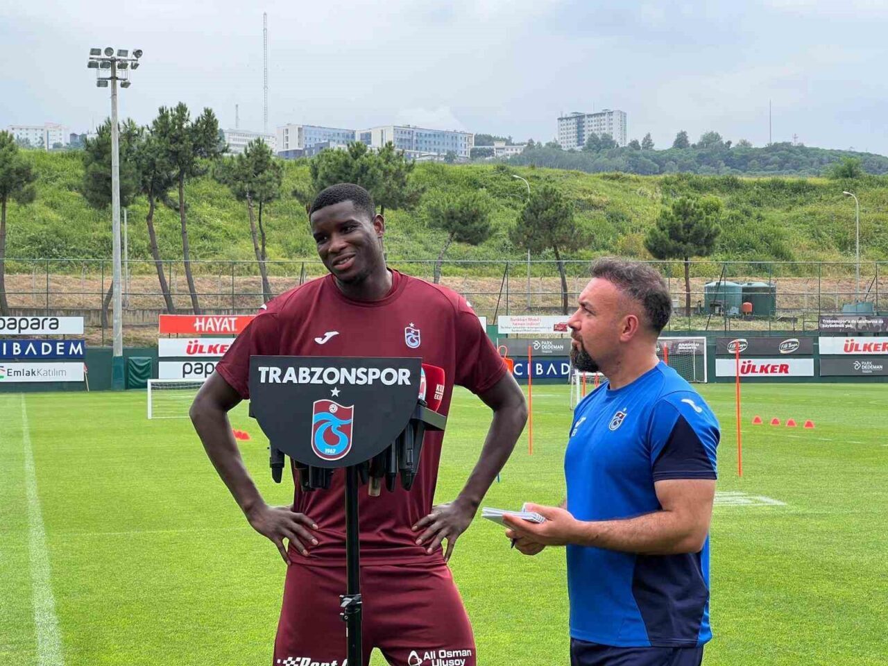 Trabzonspor’un yeniden kadrosuna kattığı Nijeryalı golcü Paul Onuachu, bordo-mavili kulübe