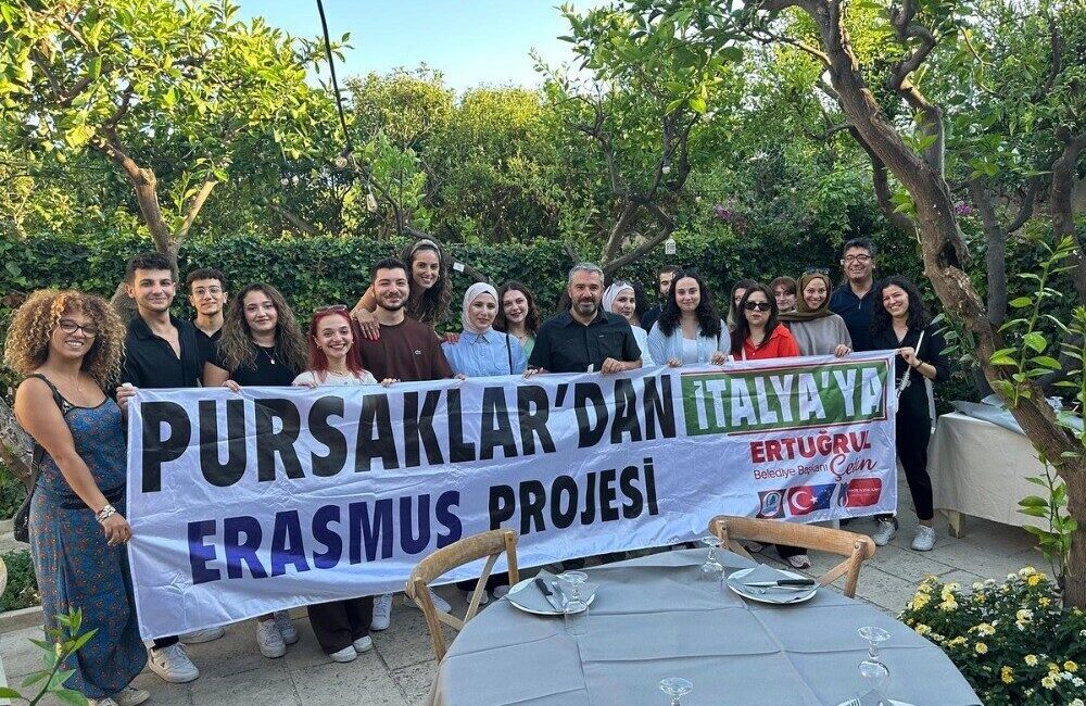 Pursaklar Belediye Başkanı Ertuğrul Çetin, Pursaklar Belediyesi tarafından, Erasmus+ projesi