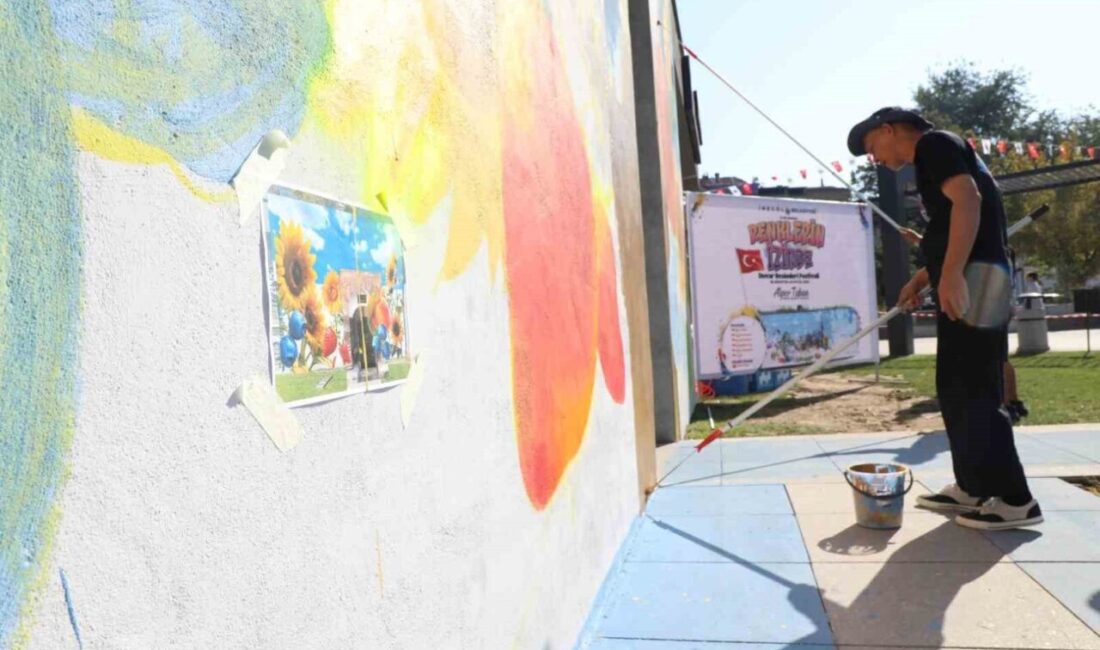 İnegöl Belediyesi’nin şehrin meydanları ve caddelerini sanatla buluşturacak Uluslararası Renklerin
