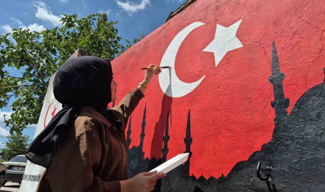 Şanlıurfa’da görev yapan resim öğretmeni Şura Kesim’in, yaz tatili için