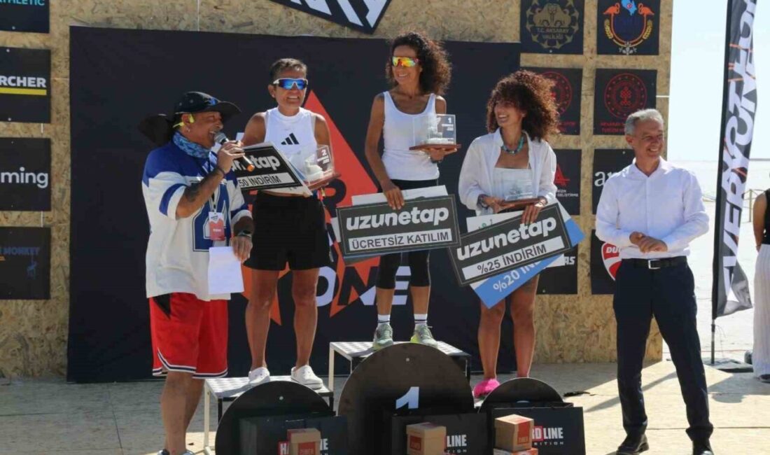 Aksaray’ın Eskil ilçesinde bu yıl ilki düzenlenen Runfire Salt Lake