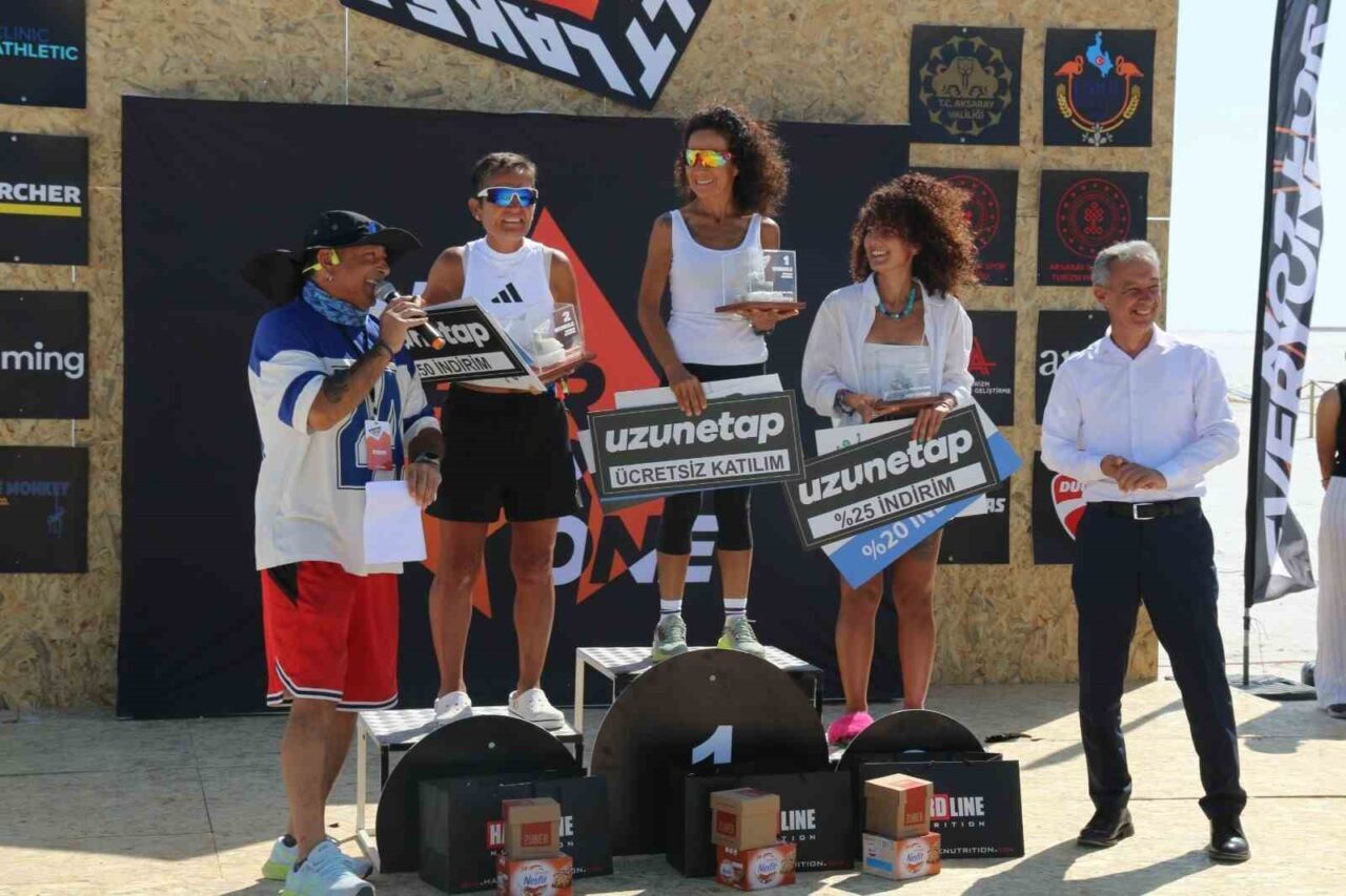 Aksaray’ın Eskil ilçesinde bu yıl ilki düzenlenen Runfire Salt Lake