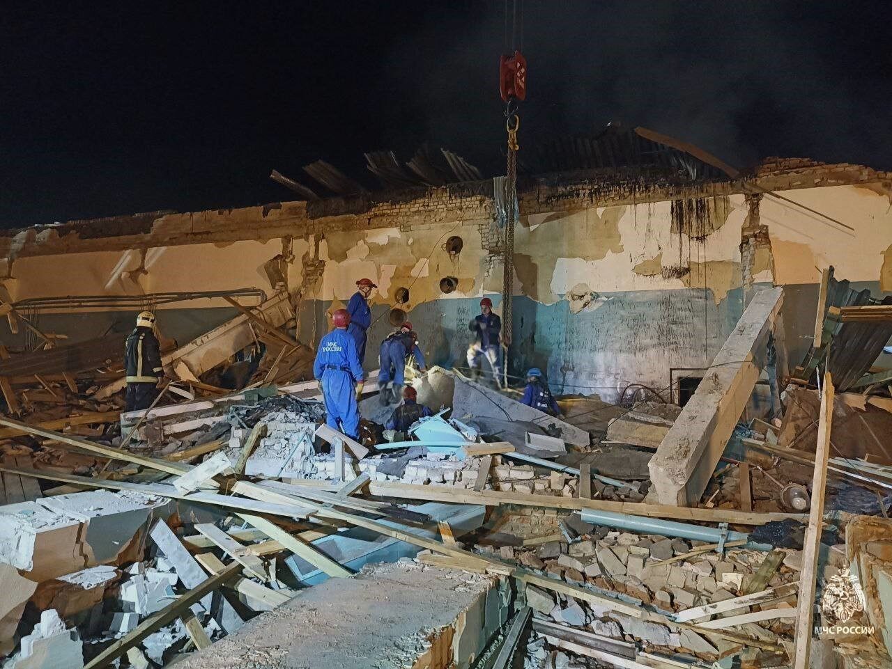 Rusya’nın Ryazan bölgesindeki bir fabrikada meydana gelen patlamada 11 kişi