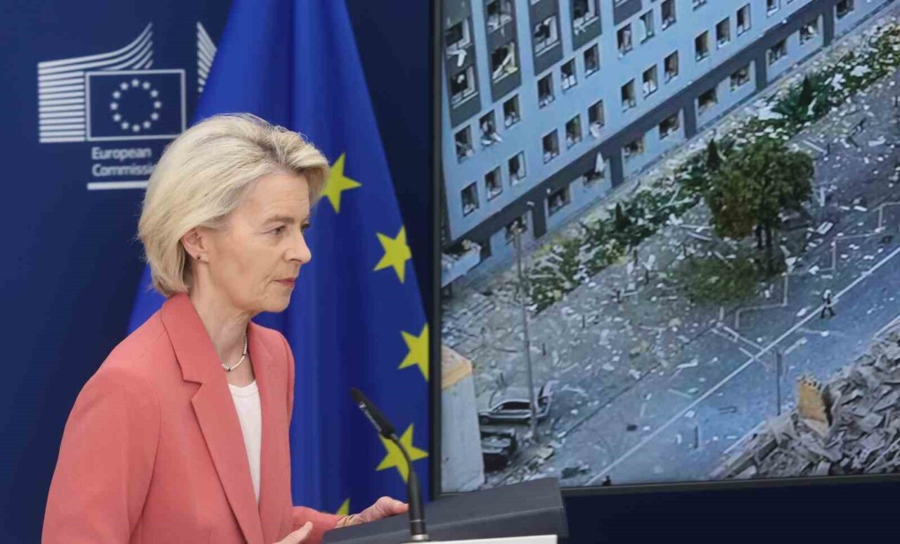 Avrupa Komisyonu Başkanı Ursula von der Leyen, Rus ordusunun Ukrayna’nın