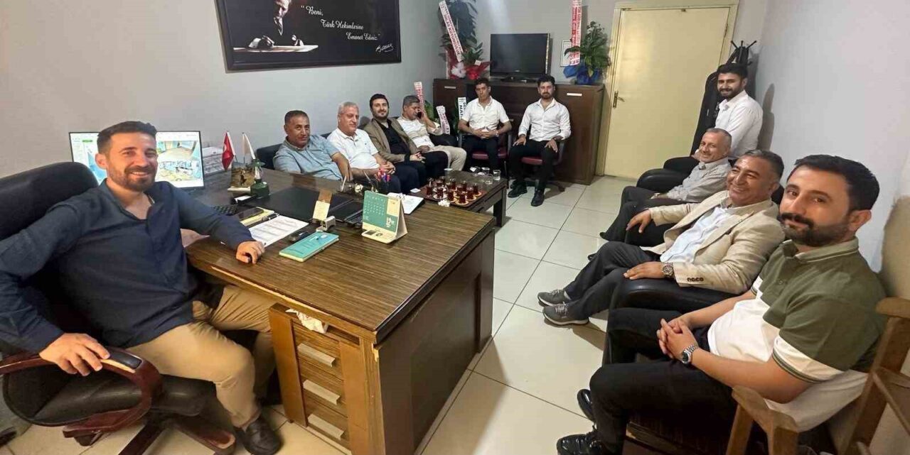 Sağlık-Sen Şırnak Şube Başkanı ve beraberindeki Sendika yöneticileri Cizre ADSM
