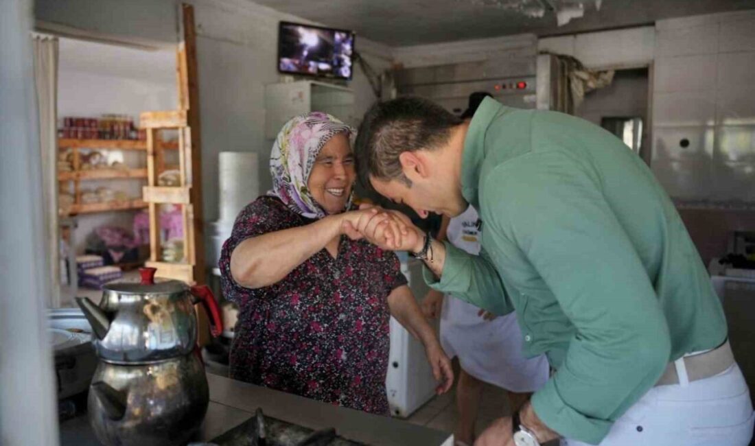 Bodrum Belediye Başkanı Tamer Mandalinci, kent genelinde sürdürdüğü saha ziyaretlerine