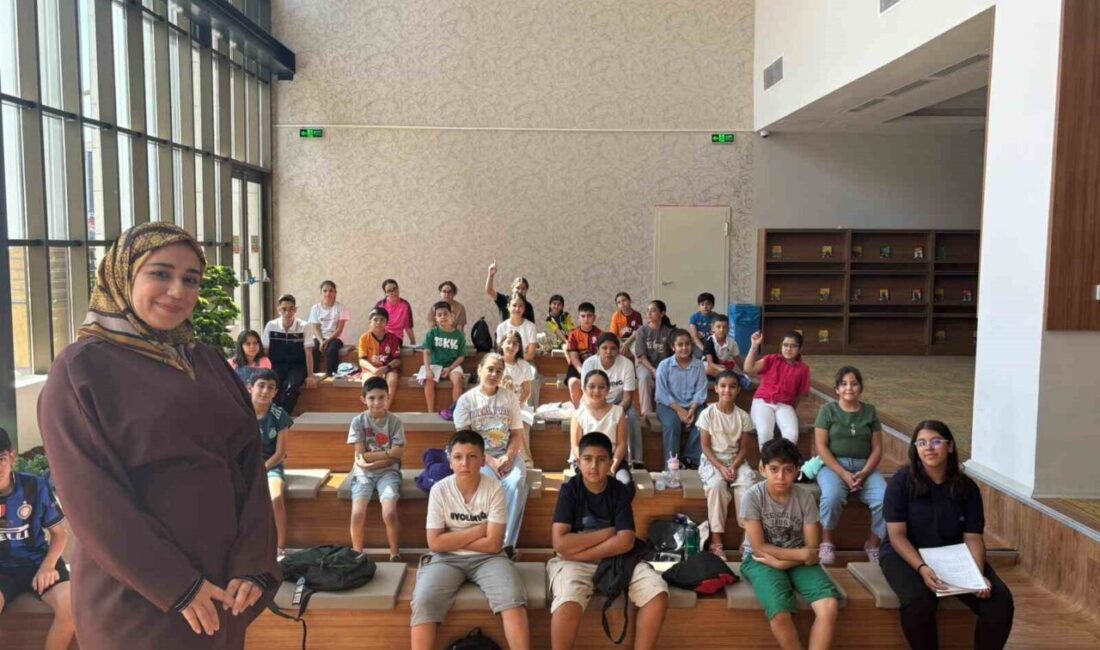 Gaziantep Şahinbey Belediyesi tarafından Millet Kütüphanesi’nde hayata geçirilen İngilizce Kulübü,