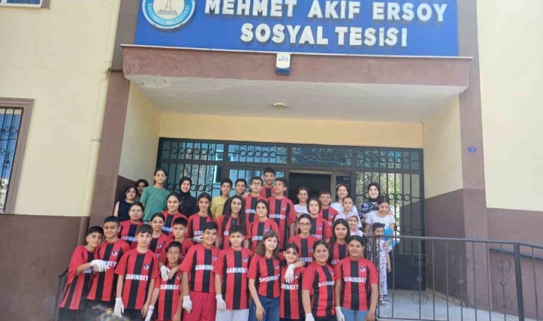 Şahinbey Belediyesi’ne bağlı Mehmet Akif Ersoy Sosyal Tesisi’nde eğitim gören