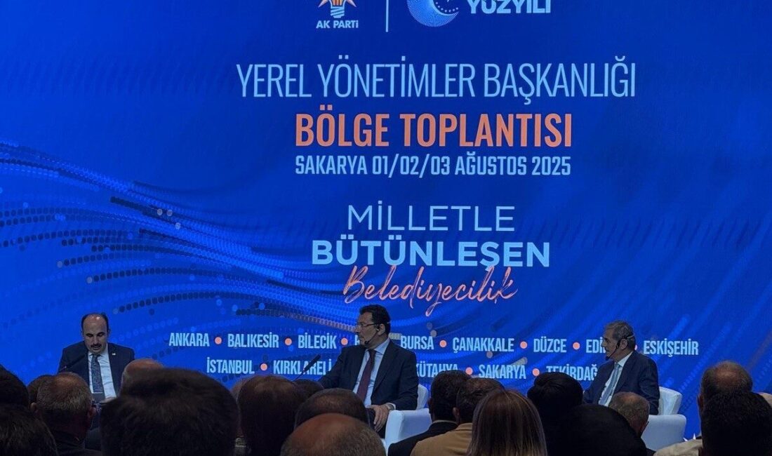AK Parti Genel Merkez Yerel Yönetimler Başkanlığı tarafından düzenlenen Yerel