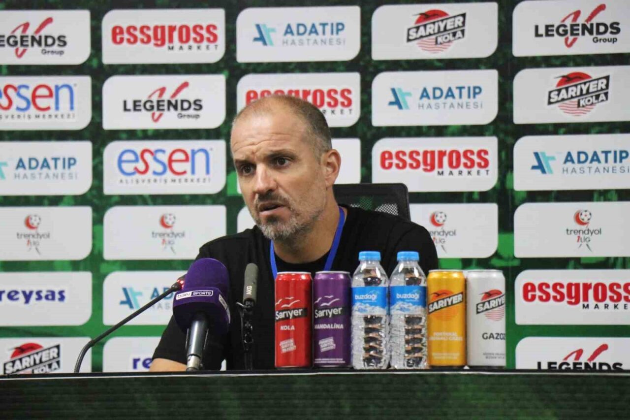 Trendyol 1. Lig’in 4. haftasında oynanan Sakaryaspor-Boluspor maçının ardından iki