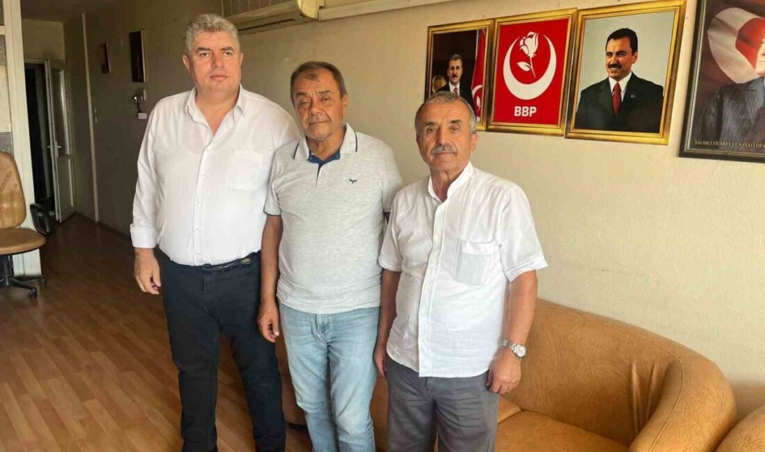 Büyük Birlik Partisi (BBP) Salihli İlçe Kongresinde başkanlığa Ahmet Uçak