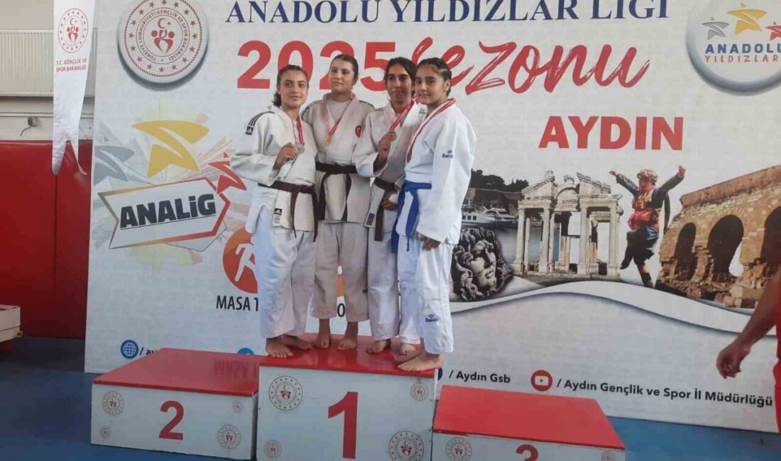 Manisa’nın Salihli Değerli Zamanlar Spor Kulübü judocusu Zeynep Sağır, Aydın’da