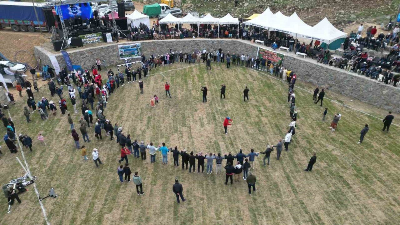 Artvin’e bağlı Yusufeli ilçesi Yüksekoba Köyü Yaylası’nda 2 bin 600