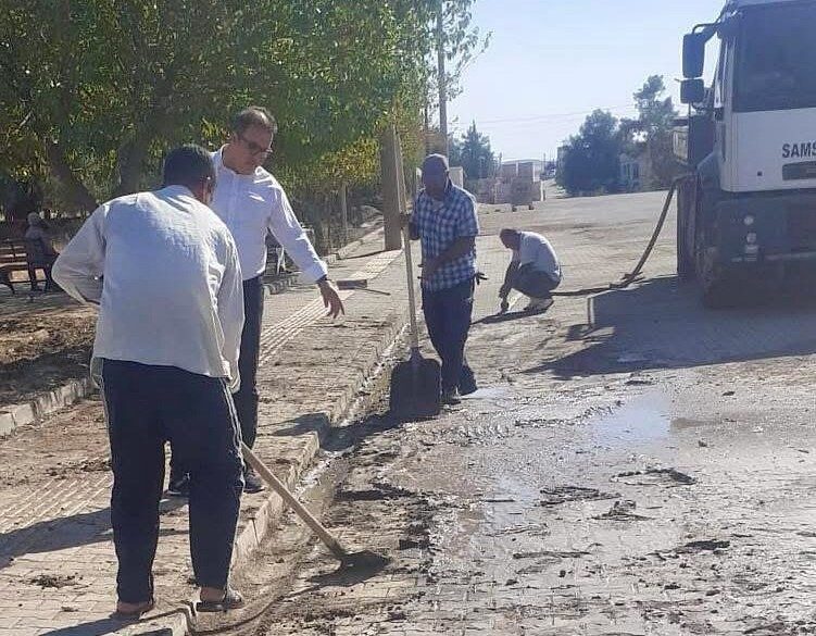 Adıyaman’ın Samsat Belediyesi yaklaşan kış mevsimi öncesinde, kanalizasyon, çevre ve