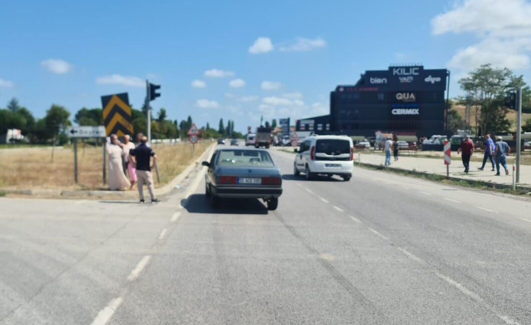 Samsun’un Alaçam ilçesinde 15 dakika arayla aynı noktada meydana gelen