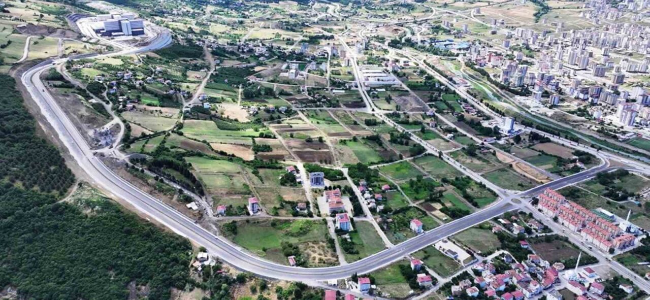SAMSUN (İHA) – Samsun Şehir Hastanesi yolunda kullanılmak üzere 29