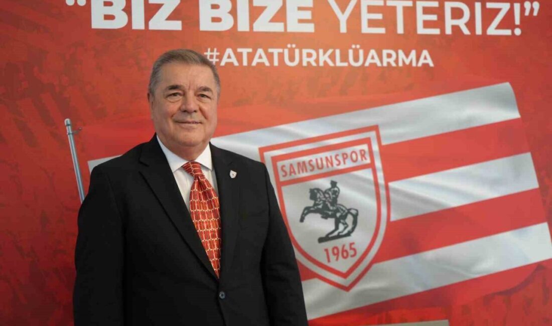 Samsunspor Başkanvekili Veysel Bilen, UEFA Avrupa Ligi play-off turunda Panathinaikos