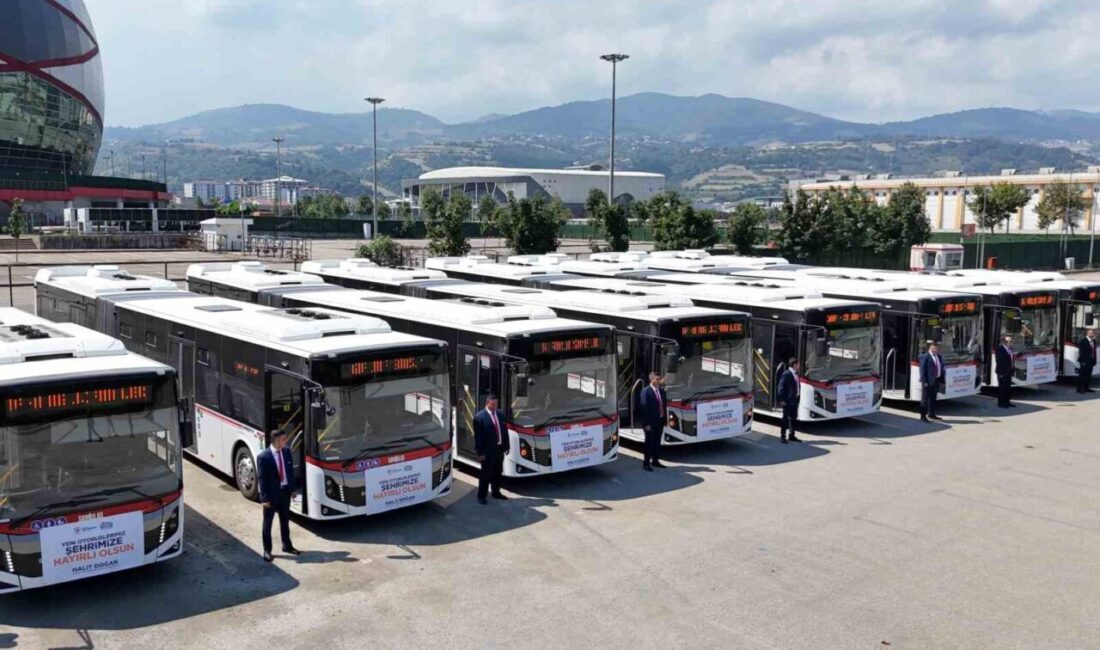 Samsun Büyükşehir Belediyesi (SBB), toplu taşıma filosunu yenilemeye devam ediyor.
