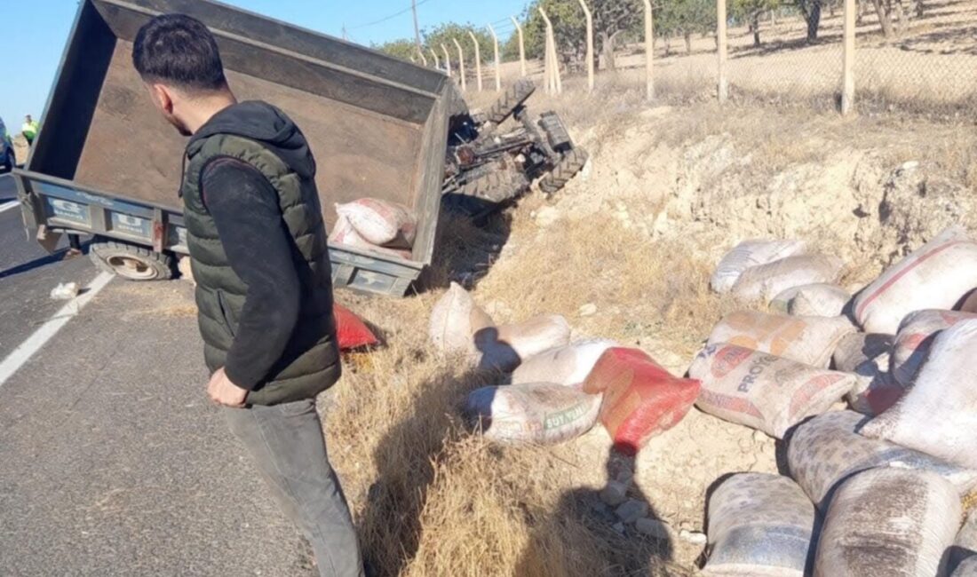 Şanlıurfa’nın Birecik ile Halfeti ilçelerinde yaşanan 2 ayrı traktör kazasında