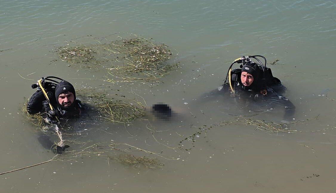 Şanlıurfa’nın Ceylanpınar ilçesinde girdiği sulama kanalında akıntıya kapılan yabancı uyruklu