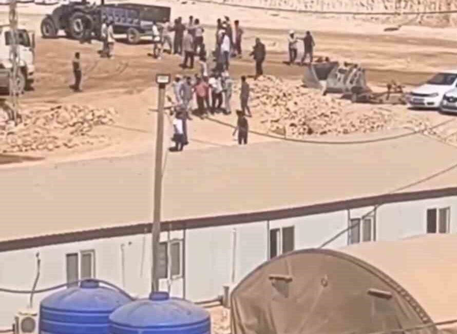 Şanlıurfa’da bir grup inşaat işçisi arasında yaşanan taşlı, sopalı kavga