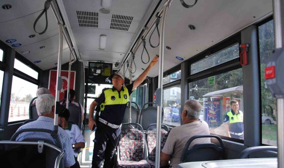 Şanlıurfa Büyükşehir Belediyesi tarafından kavurucu sıcaklarda klimasız yolcu taşıyan 145