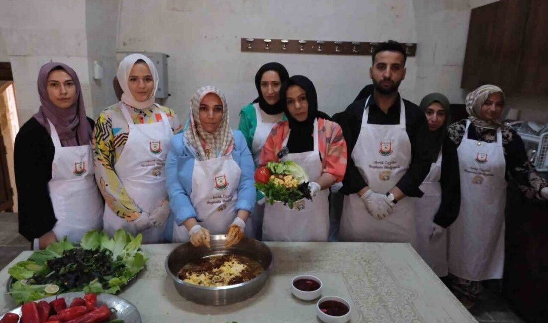 Şanlıurfa’da yöresel yemek eğitimlerinin verildiği kurs, gelen ilgi nedeniyle üçüncü