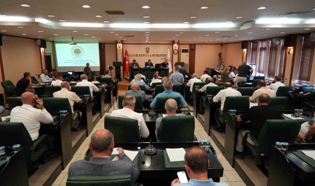 Samsun Büyükşehir Belediye (SBB) Meclisi Ağustos ayı ilk birleşiminde, Meclis