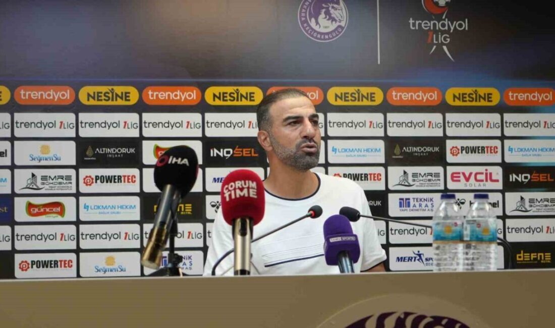 Ankara Keçiörengücü Teknik Direktörü Sedat Ağçay, Çorum FK müsabakasının ardından,