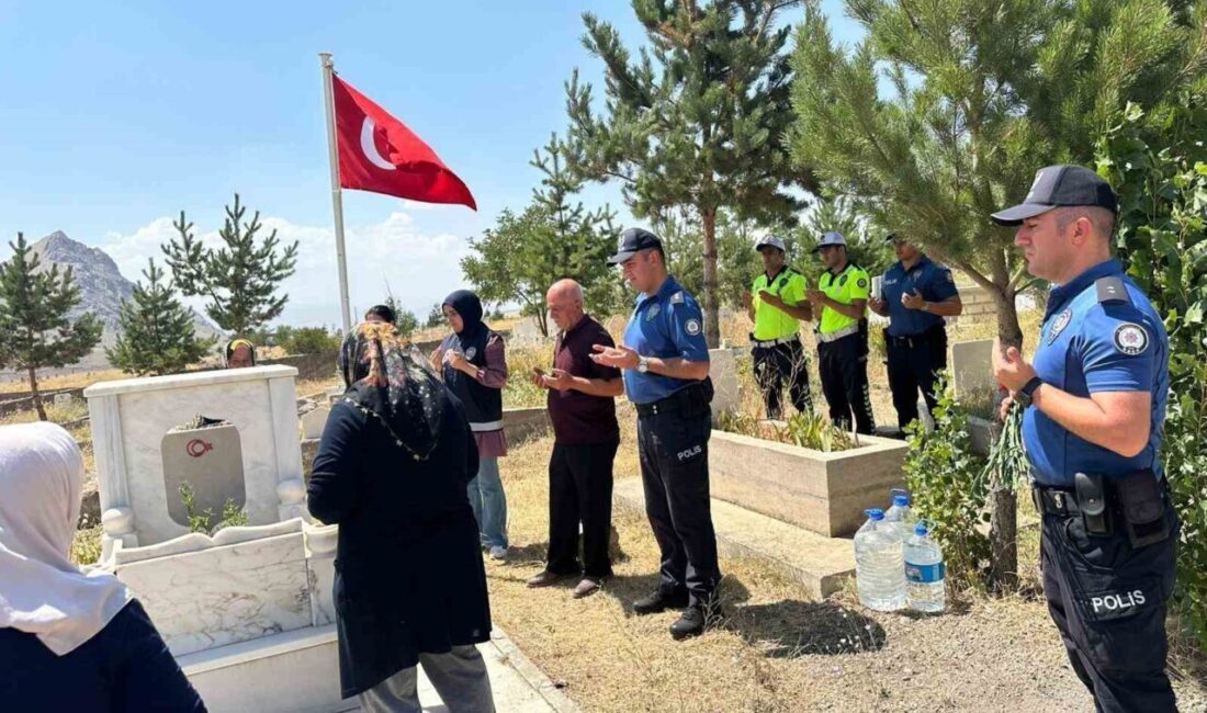 İstanbul’da geçirdiği trafik kazası sonucu şehit olan polis memuru Erdem