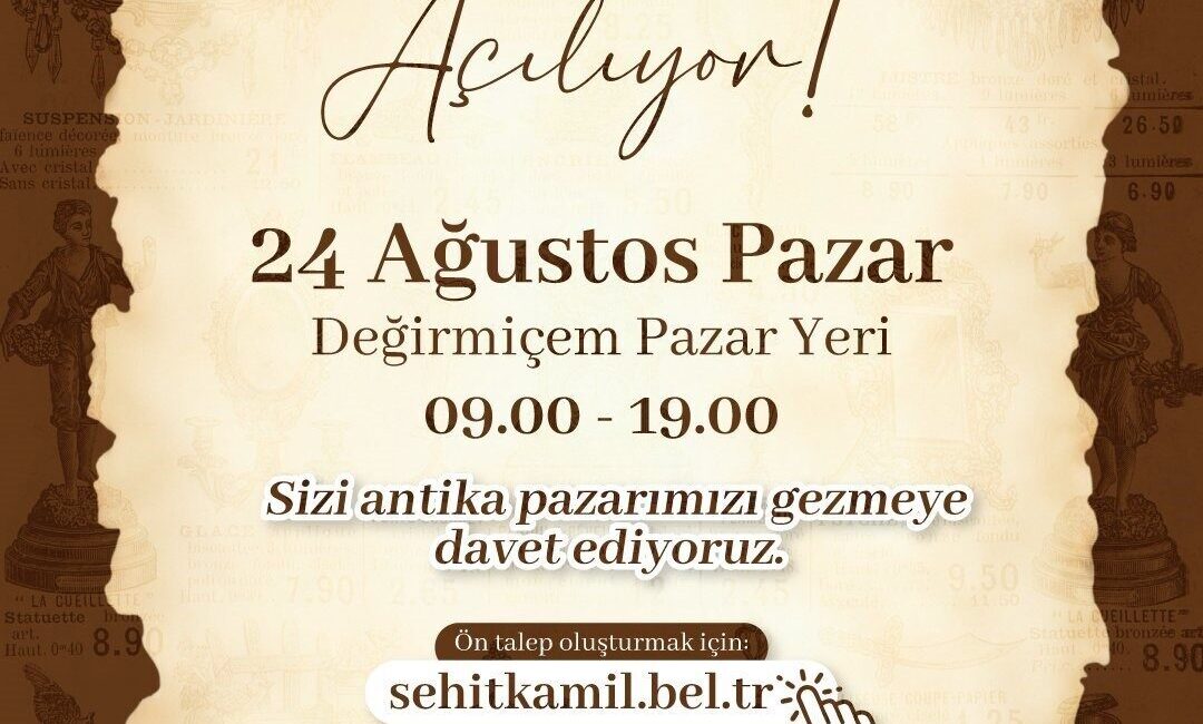 Şehitkamil Belediye Başkanı Umut Yılmaz’ın hayata geçirdiği ve antika tutkunlarını