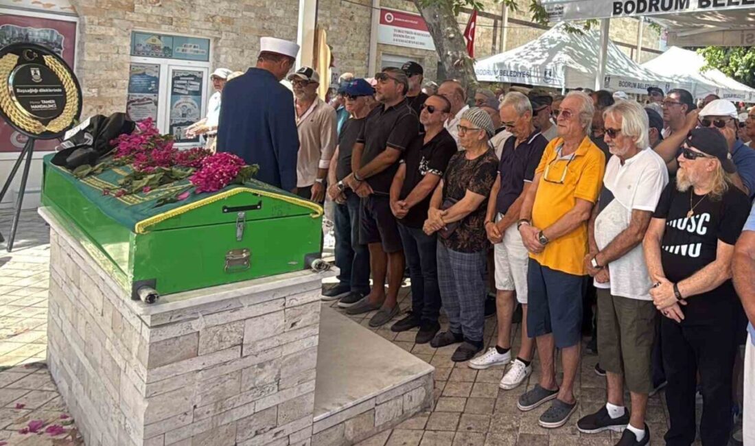 Türk müziğinin usta ismi Selçuk Alagöz için Bodrum’da cenaze töreni