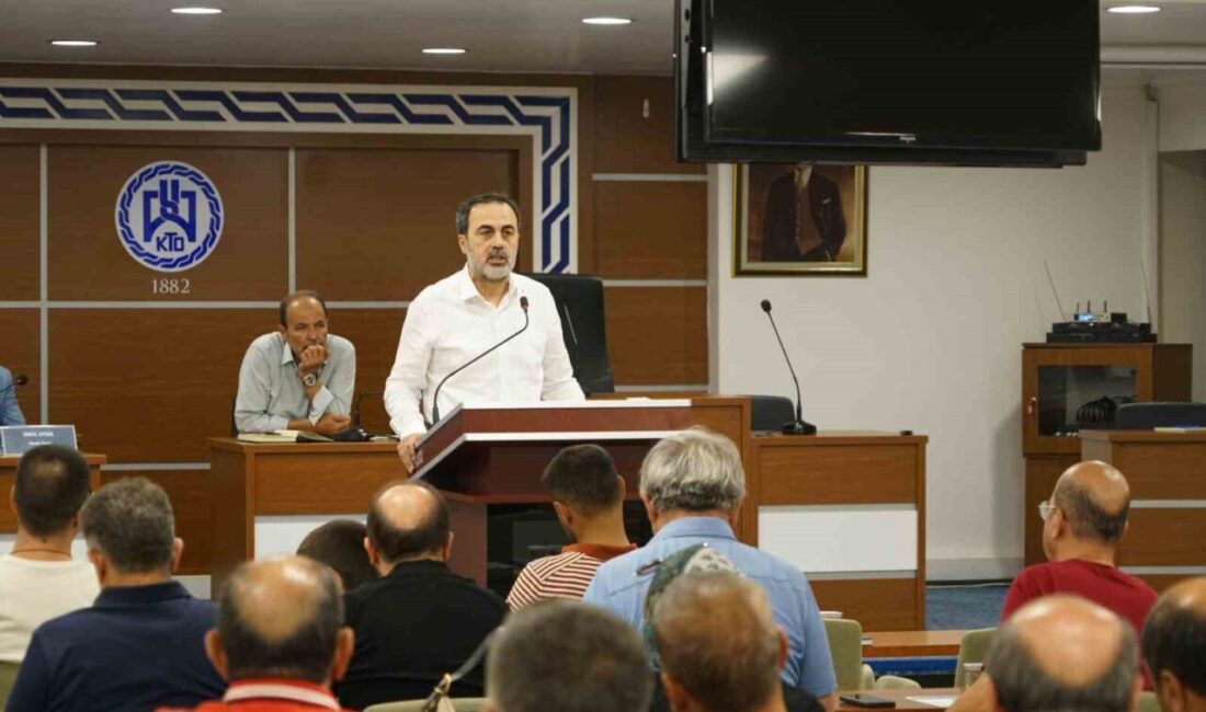 Konya Ticaret Odası (KTO) Yönetim Kurulu Başkanı Selçuk Öztürk, “Şehrimizin