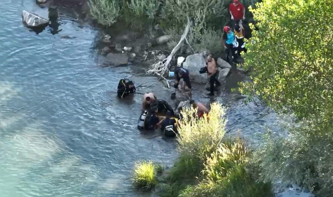 Tunceli’de serinlemek için Pülümür Çayı’na giren genç, boğularak hayatını kaybetti.