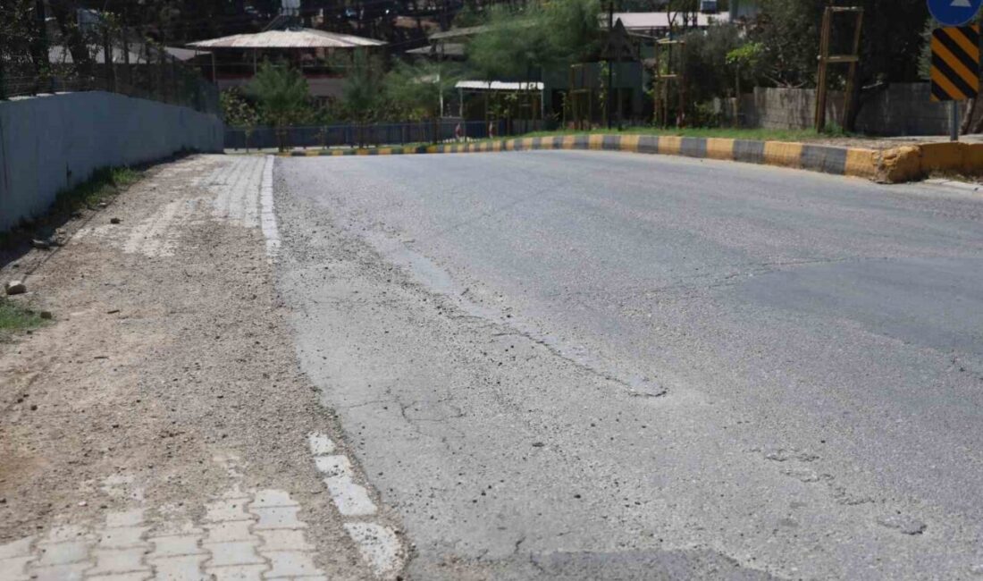 HATAY (İHA) – Hatay’da seyir halindeyken yola beton döken mikserin