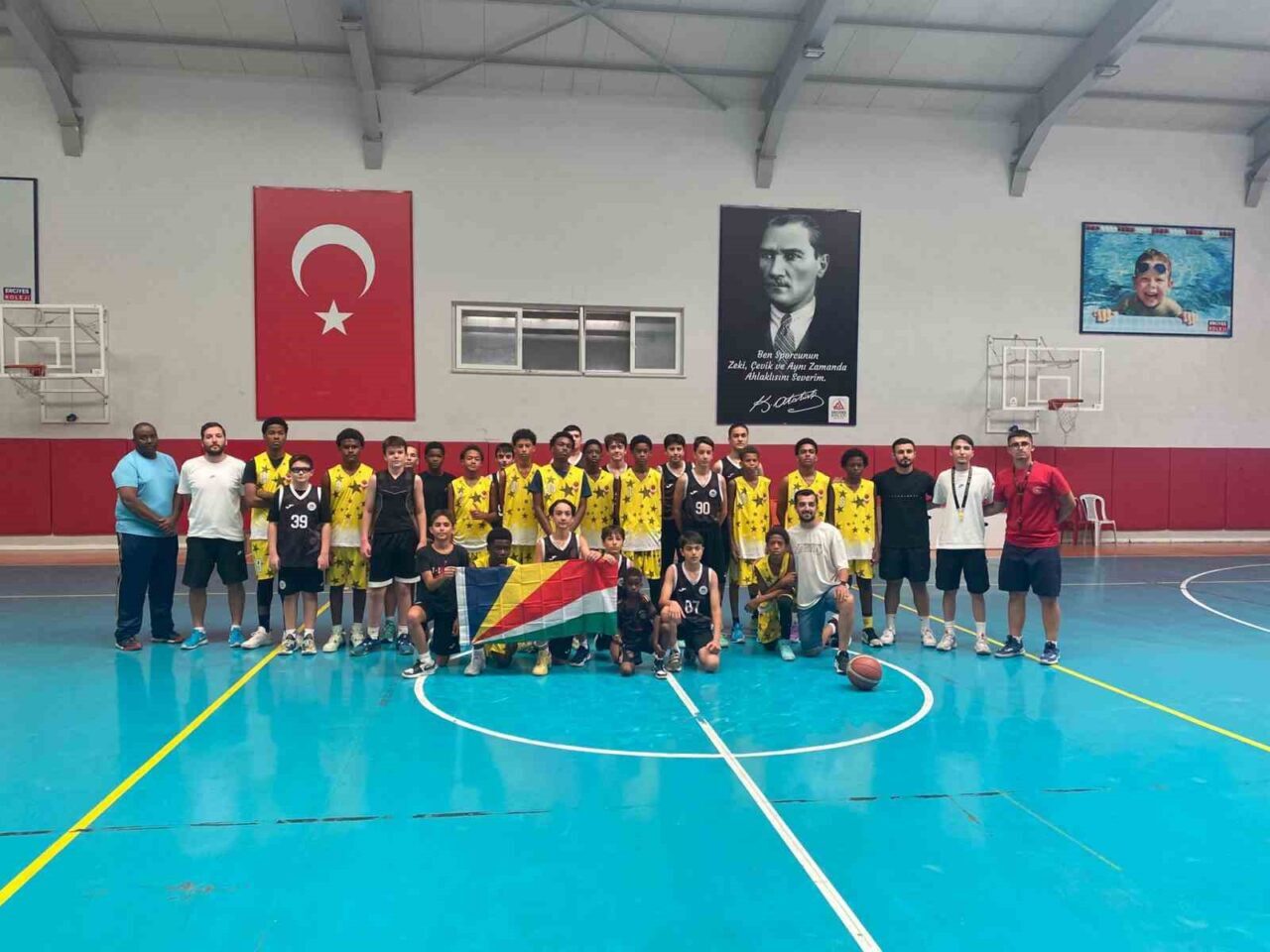 Hint Okyanusu’nda yer alan ada ülkesi Şeyseller’in PLS SUNS Basketbol