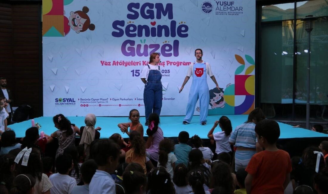 Sosyal Gelişim Merkezi’nde 6 hafta süren yaz kursları, coşkulu ve