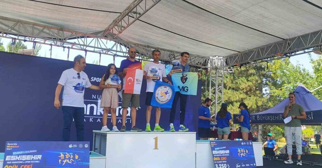 Eskişehir’de bu yıl 6. kez düzenlenen Uluslararası Eskişehir Yarı Maratonu’nda