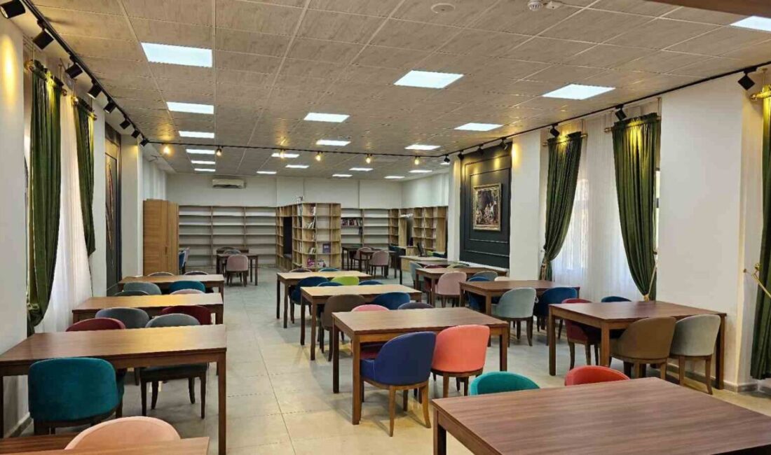 Siirt’te Tarım Ağaç Müzesi bünyesinde yer alan kütüphane, 2025-2026 eğitim