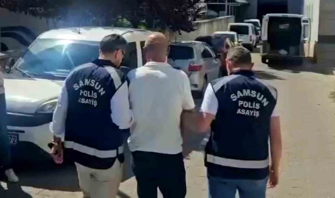 Samsun’da bir kişiyi silahla yaralayan şahıs, polisin takibi sonucu yakalandı.