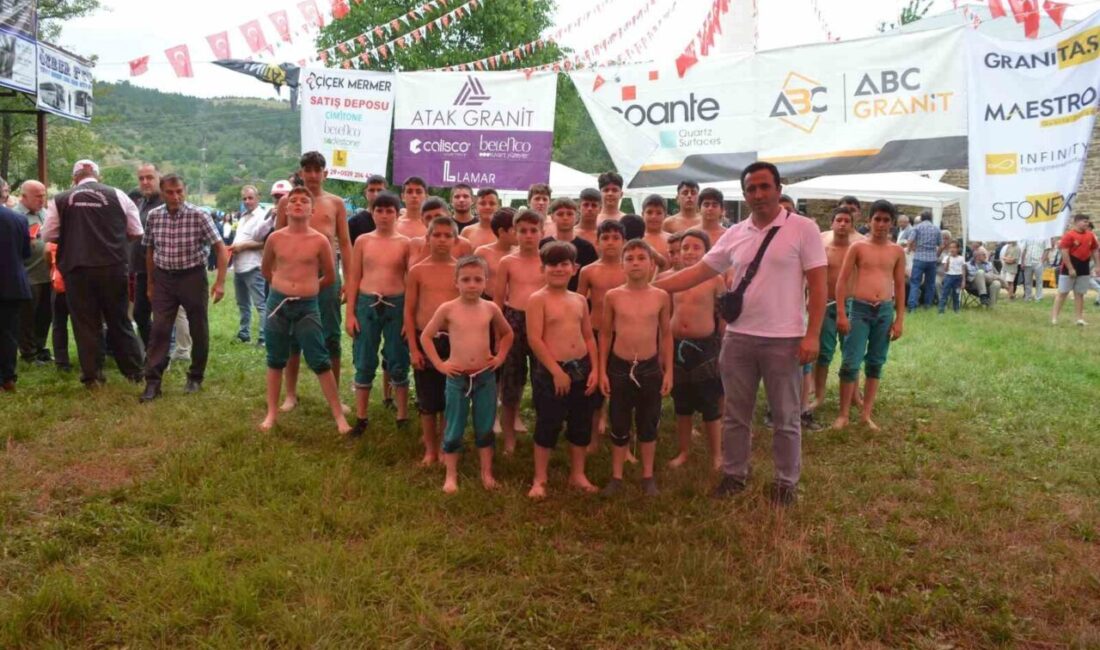 Sinop’un Sazlı Akbaş köyünde bu yıl 17’ncisi düzenlenen Güreş ve